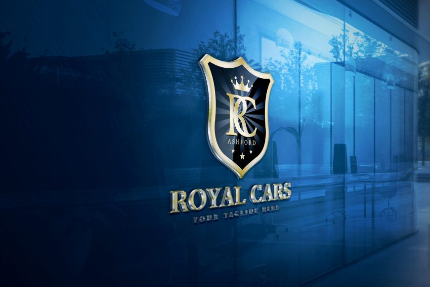 Royal Cars Logo Design Template Download