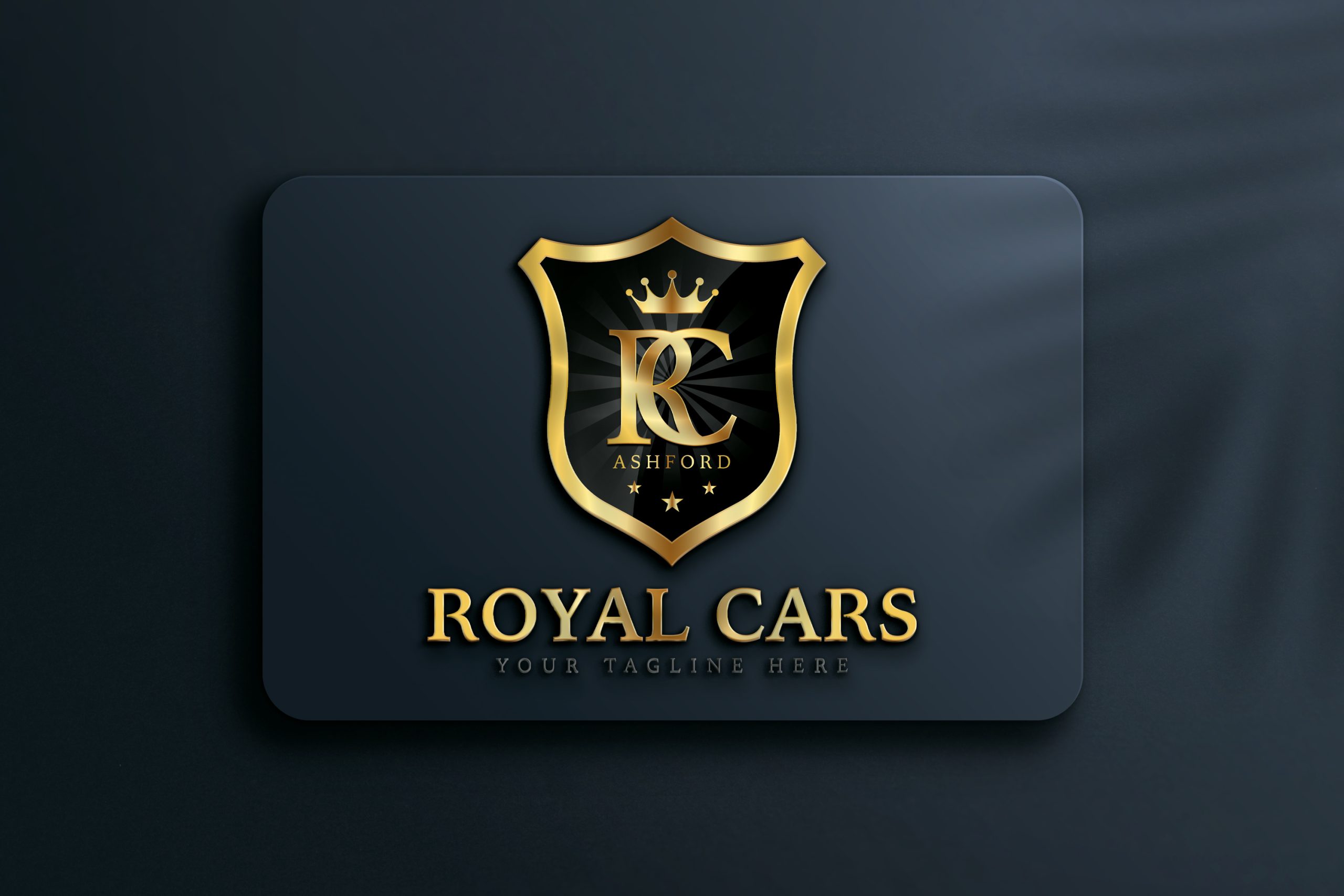 Royal Cars Logo Design Template