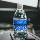 Water Bottle Label Mockup