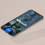 iPhone Screen Design Mockup free