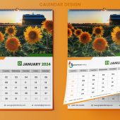 2023-2024 Wall Calendar Design