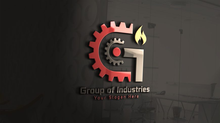 Free Download Group of Industries Logo Design