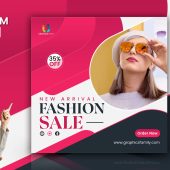 New Arrival Fashion Sale Banner for Instagram Post Design