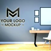 Small Office Logo Mockup