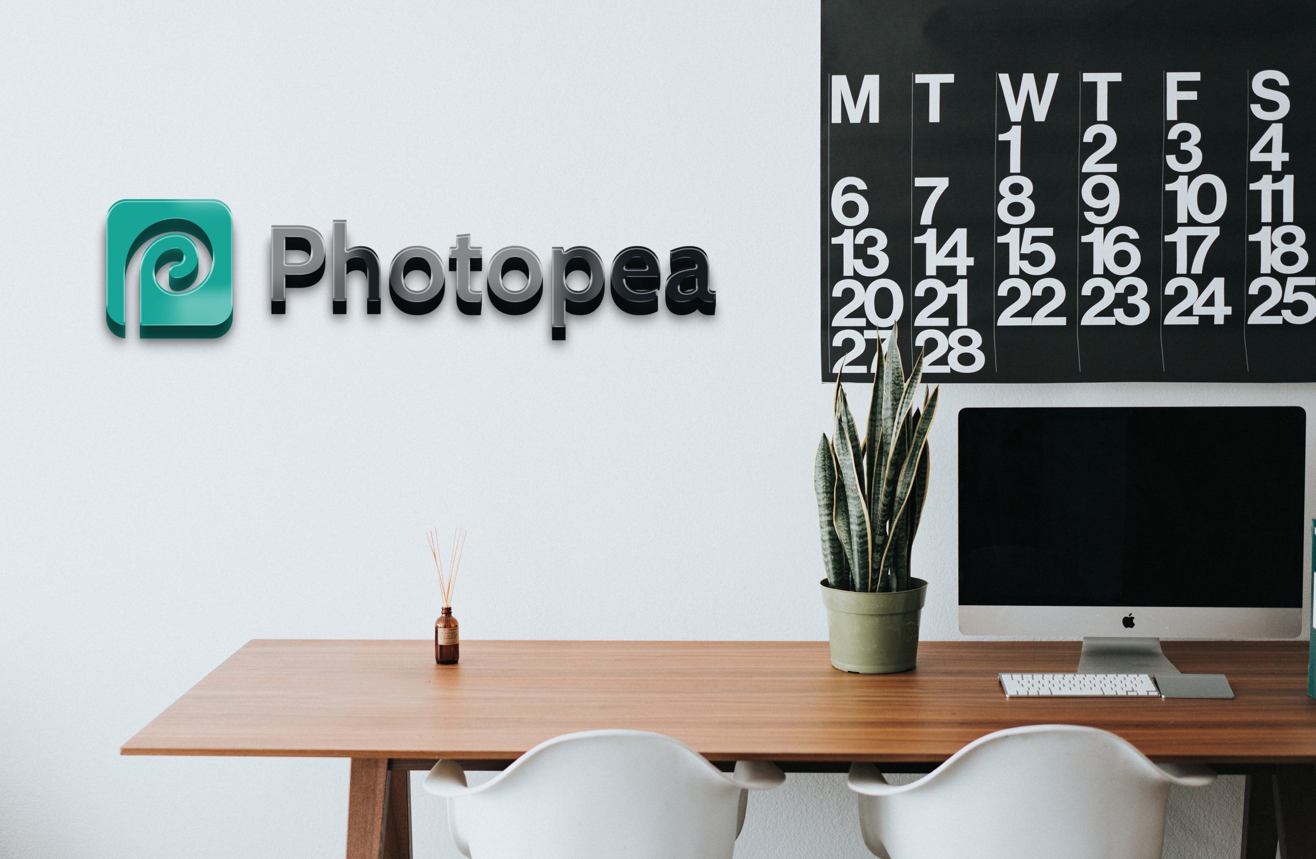 Photopea-Office-Wall-Logo-Mockup