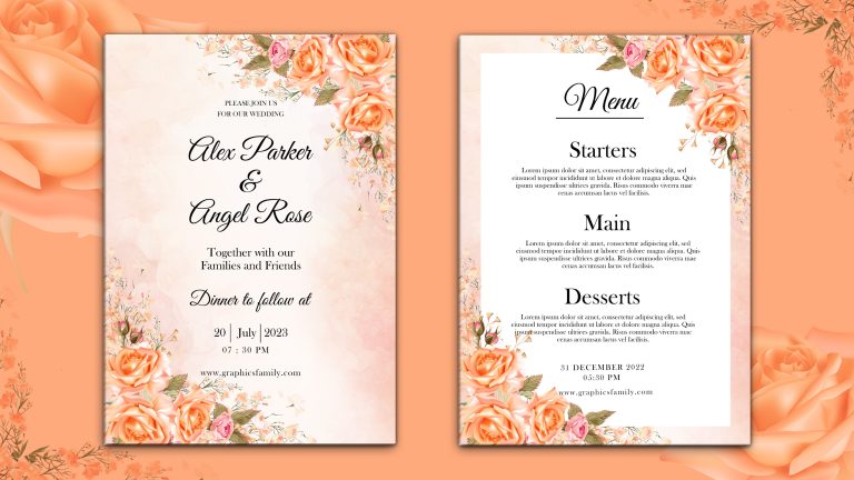53+ Best Free Wedding PSD Templates To Download - GraphicsFamily