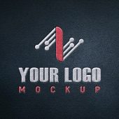 Jeans Clothing Logo Mockup