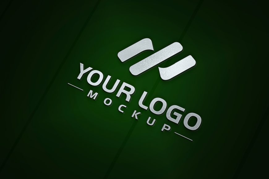 Three Stripes Logo Mockup