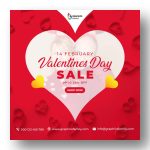 Valentines Day Social Media Template