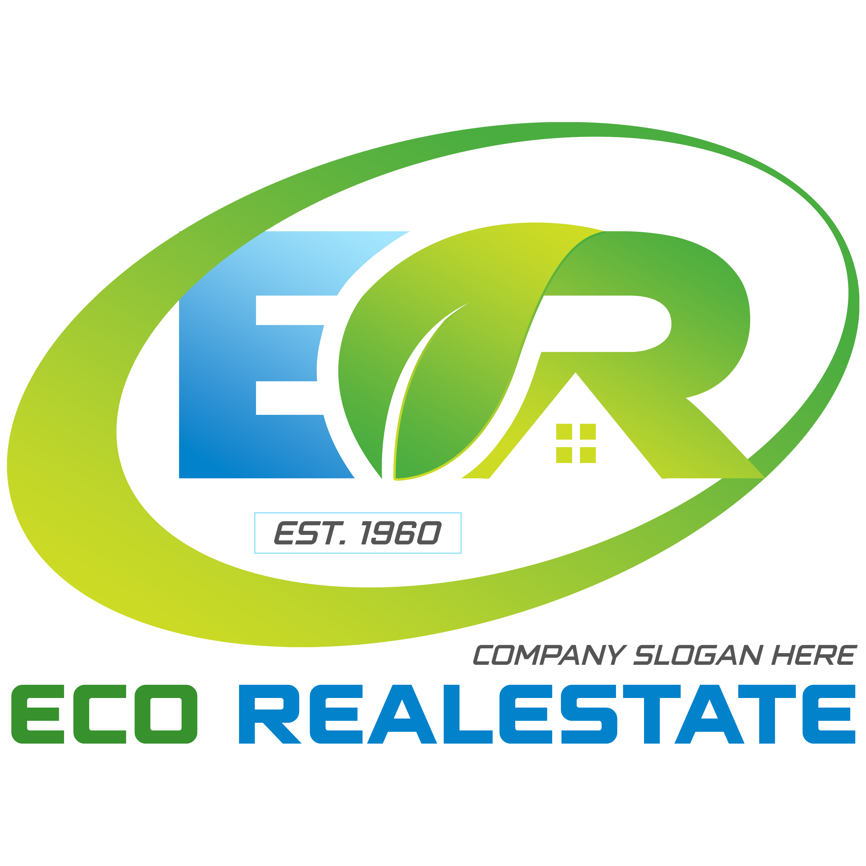 Eco Real Estate Logo Design