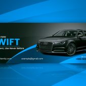 Professional Car Promotion Web Banner Design