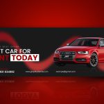 Car Rental Web Banner Design