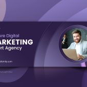 Digital Marketing Agency Professional Facebook Cover Photo Design