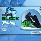 Black Friday Ecommerce Website Banner Design