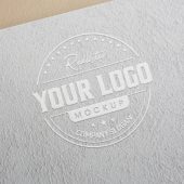 Paper Edition Logo Mockup