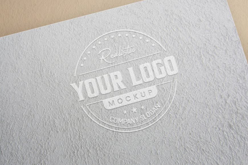 Paper Edition Logo Mockup
