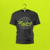 Free Realistic T-Shirt Mockup