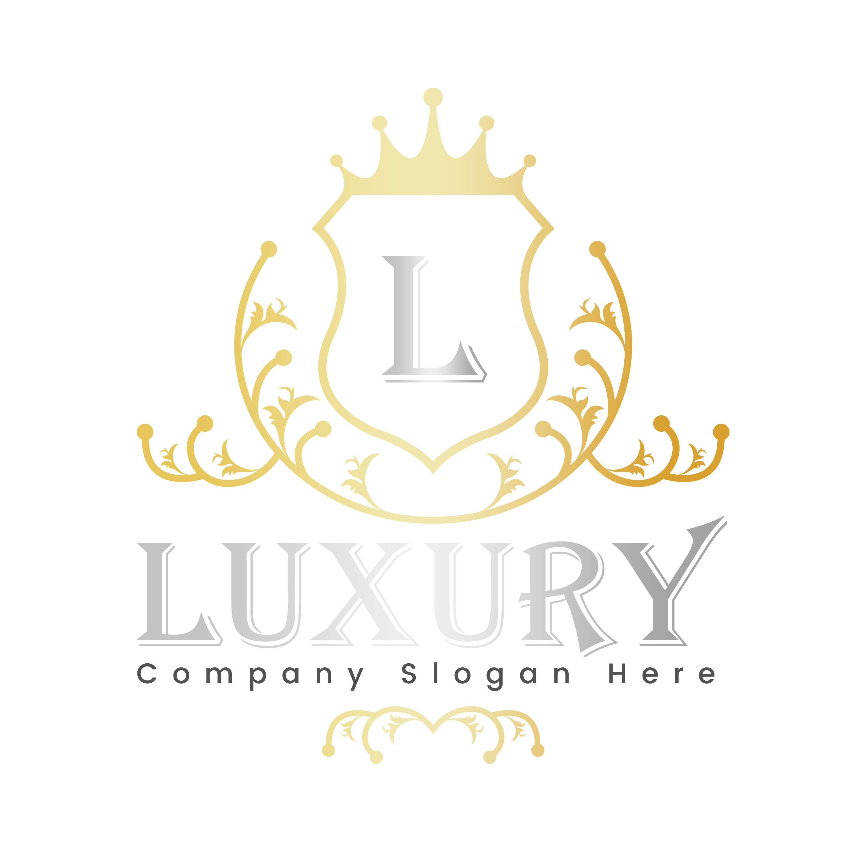 Letter Luxury Logo Template