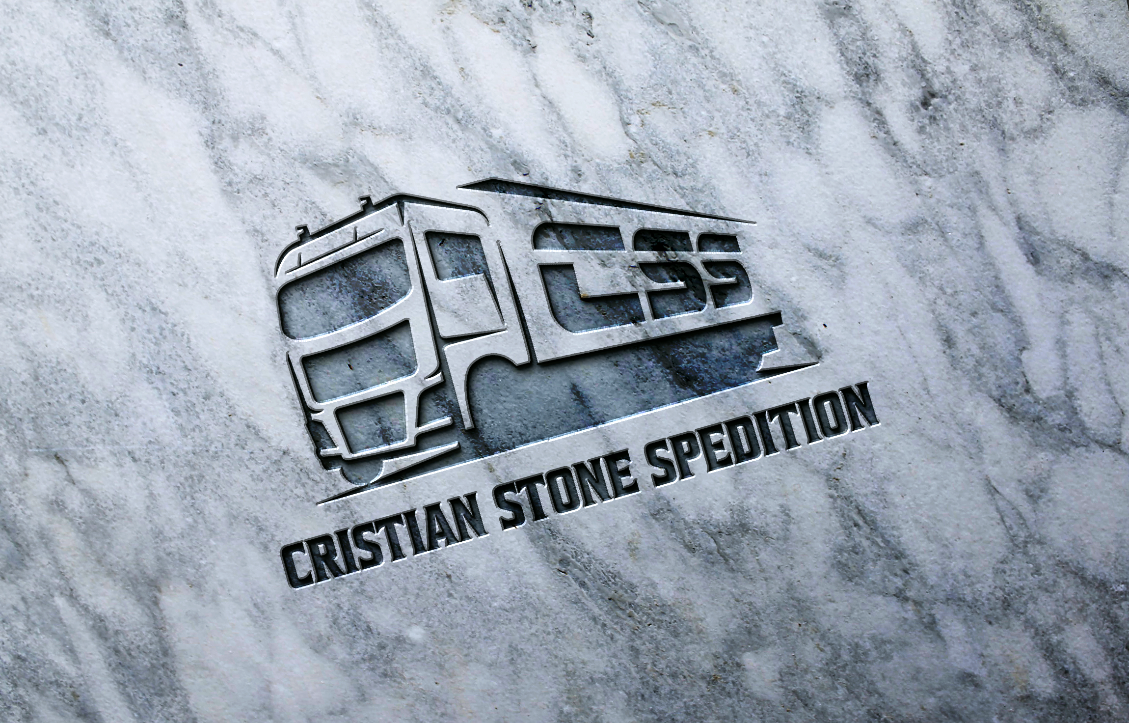 Stone Transport Spedition Company Logo Template
