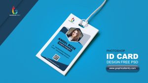 Free Office Id Card Design for Employees – GraphicsFamily