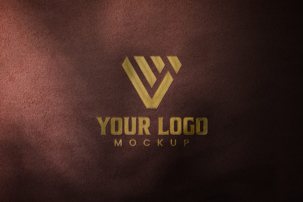 Foil Press Logo Mockup