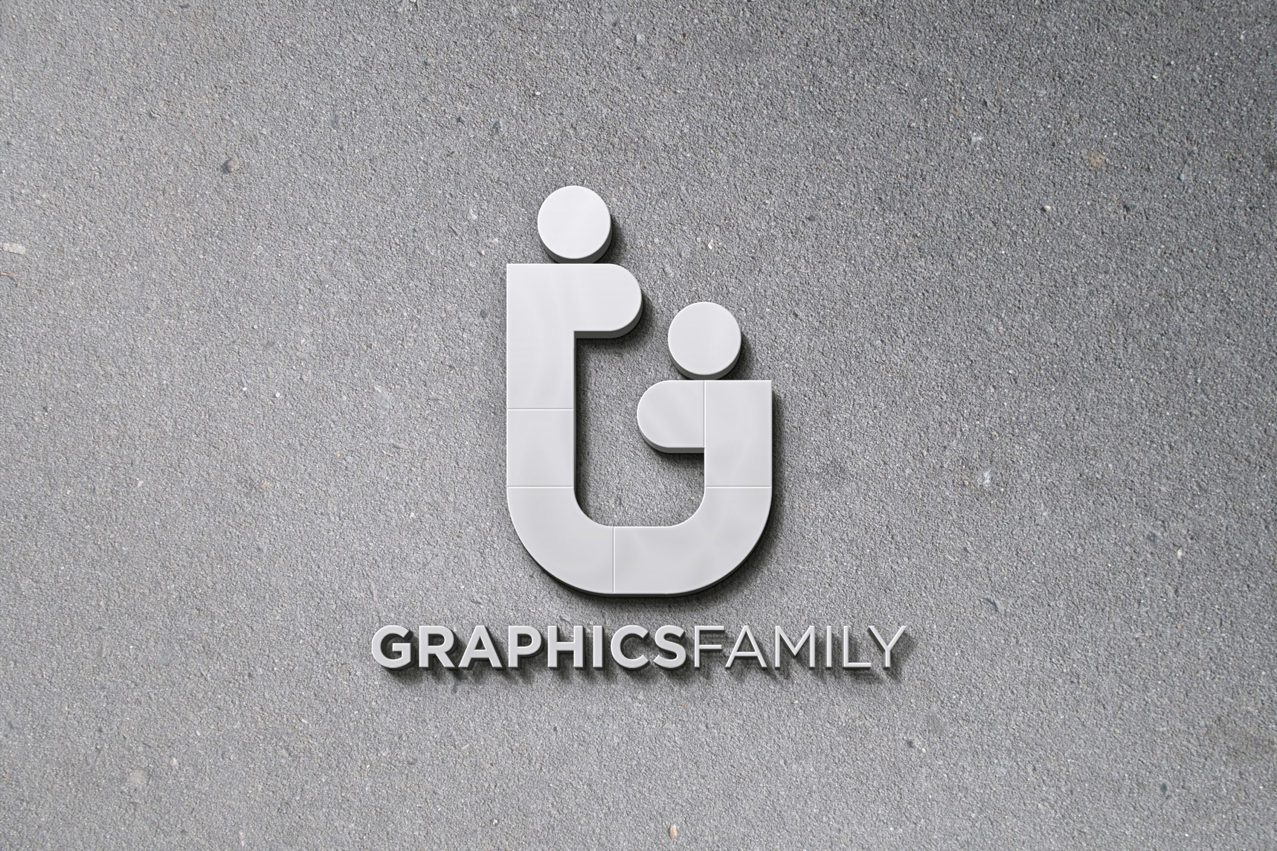 Elegant and Classic 3D Logo Mockup by GraphicsFamily