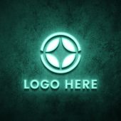 Frozen Light Logo Mockup