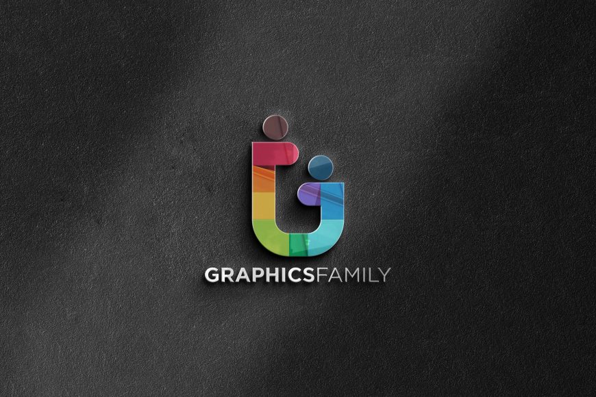 Office Wall Glass Logo Mockup – GraphicsFamily