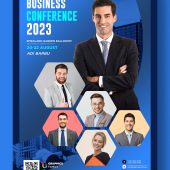 Professional Business Conference Flyer Design Template
