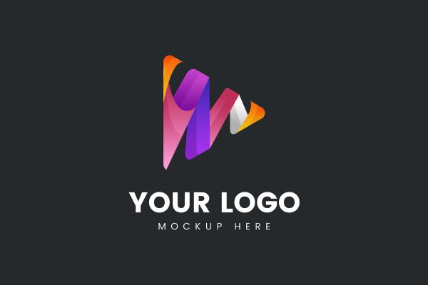 Simple 3D Logo Mockup – GraphicsFamily
