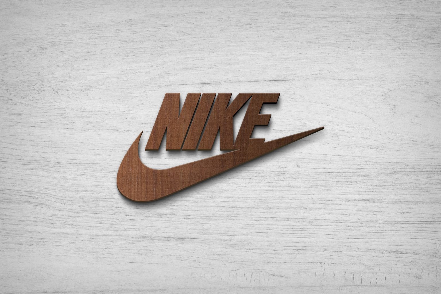 3D Logo Mockup Front Wood – GraphicsFamily