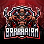 Barbarian Gaming Logo Template