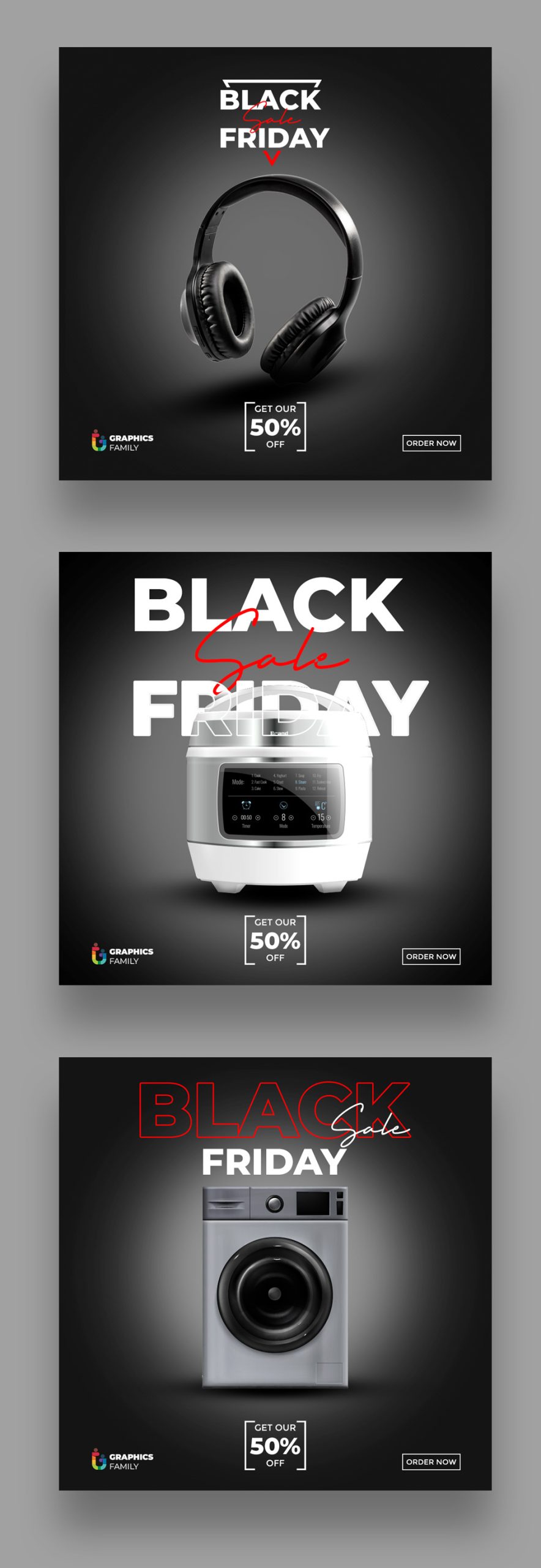 Black Friday Instagram Post Design