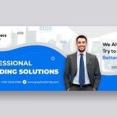 Blue and White Professional Web Banner Design