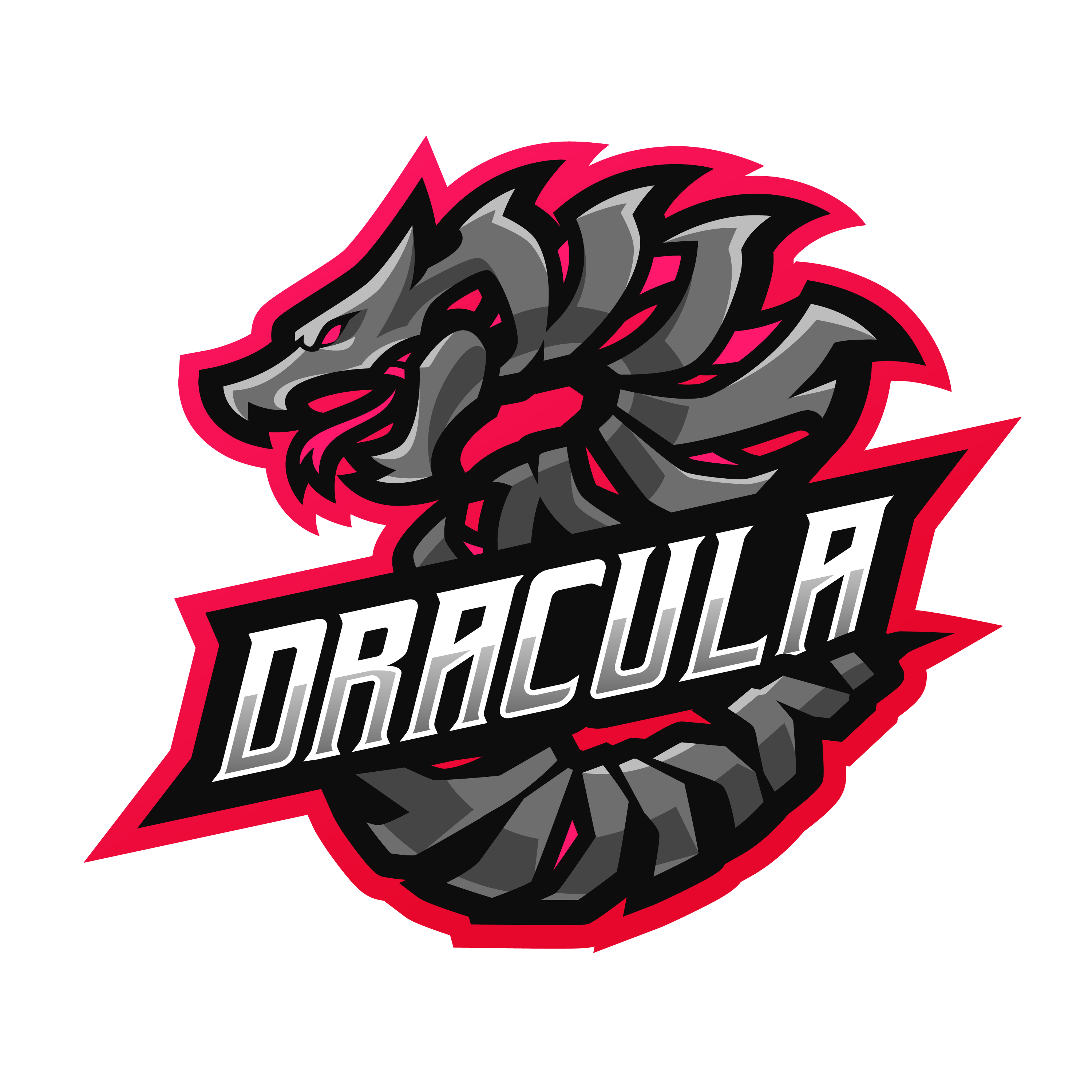 Dracula Gaming Logo Template