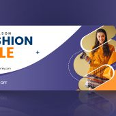 Fashion Sale Facebook Cover Design