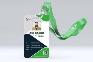 Free Conference Id-Card Design Template – GraphicsFamily