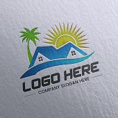 Free Texture Paper Pressed Logo Mockup