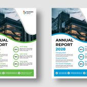 Free Annual Report Design Template