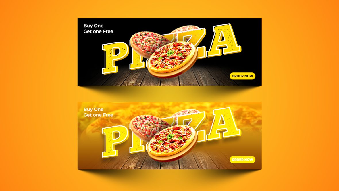 Pizza Restaurant Facebook Cover Design