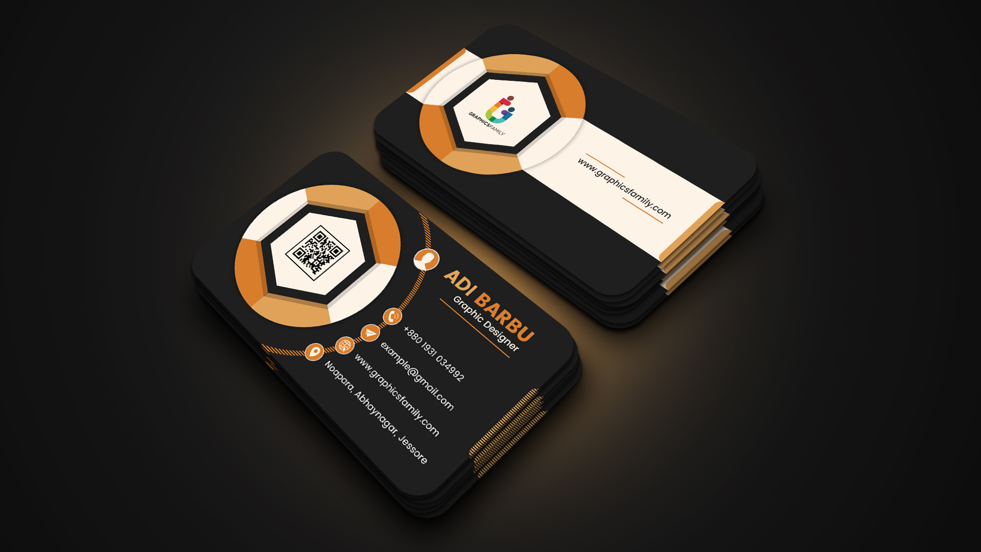 Professional And Creative Business Card Design Template