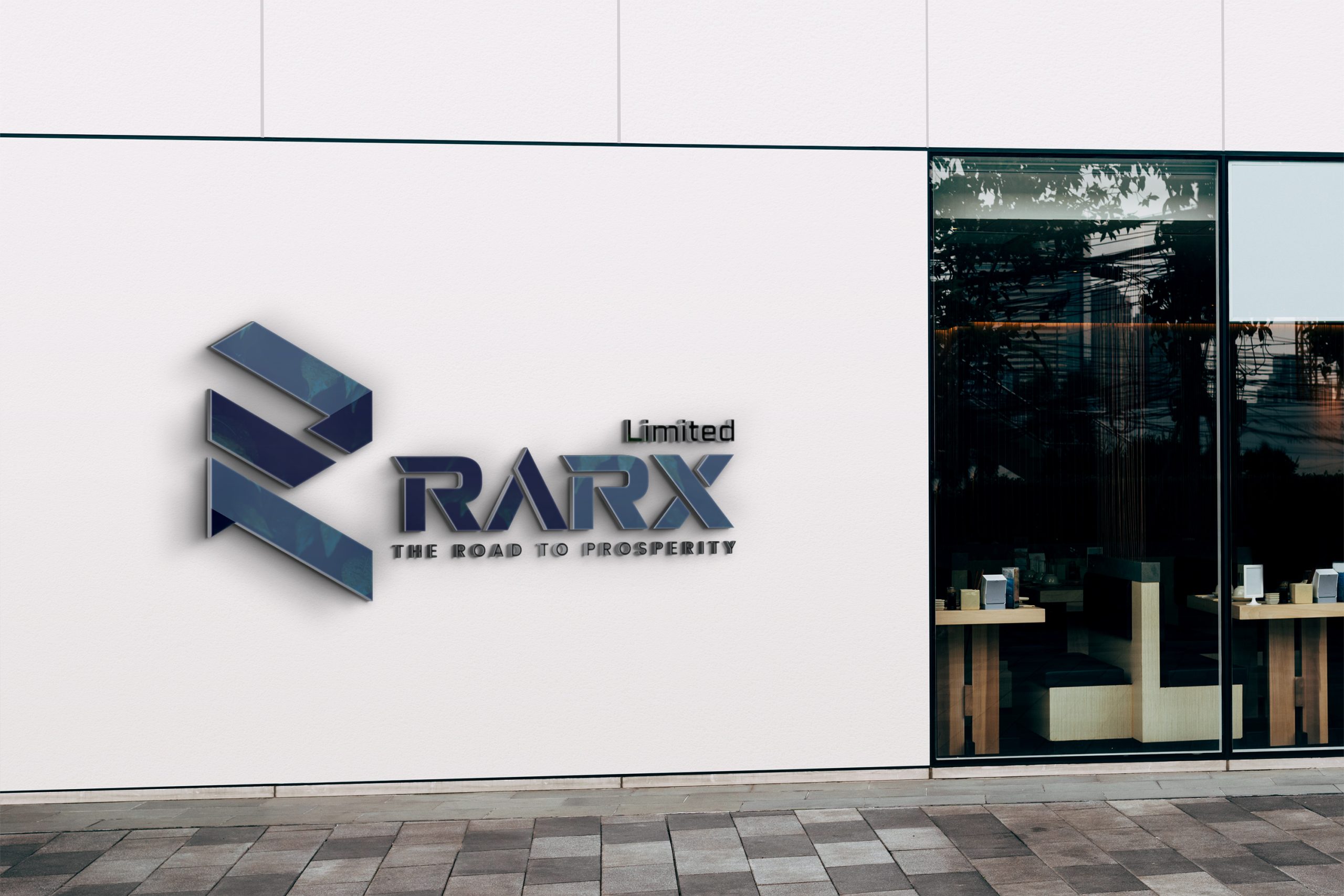 Business corporate letter R logo design template