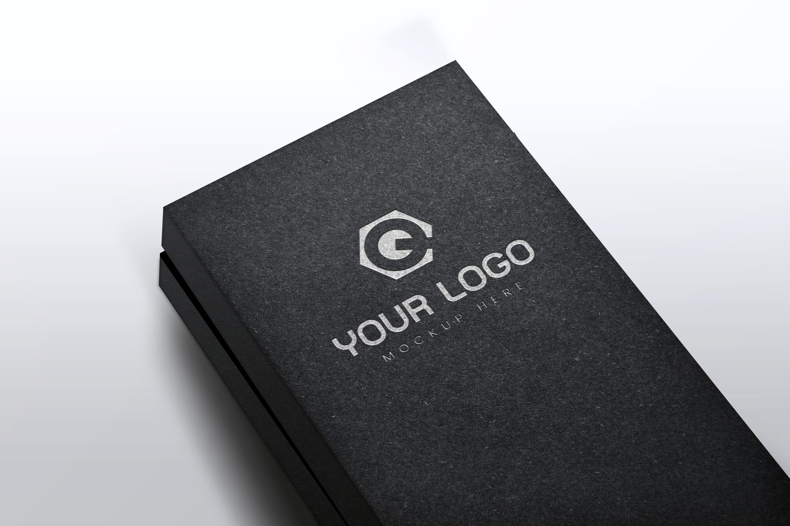 Excellent Debossed Effect 3D Logo Mockup – GraphicsFamily