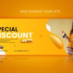 Fashion sale web banner design