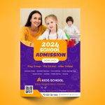 School Admission Flyer Design