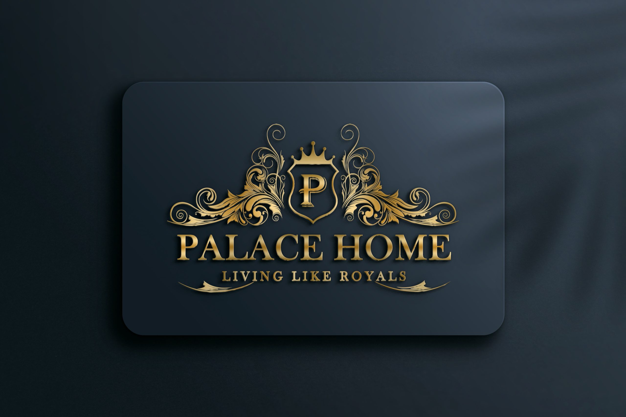 Letter P Palace Luxury Logo Design