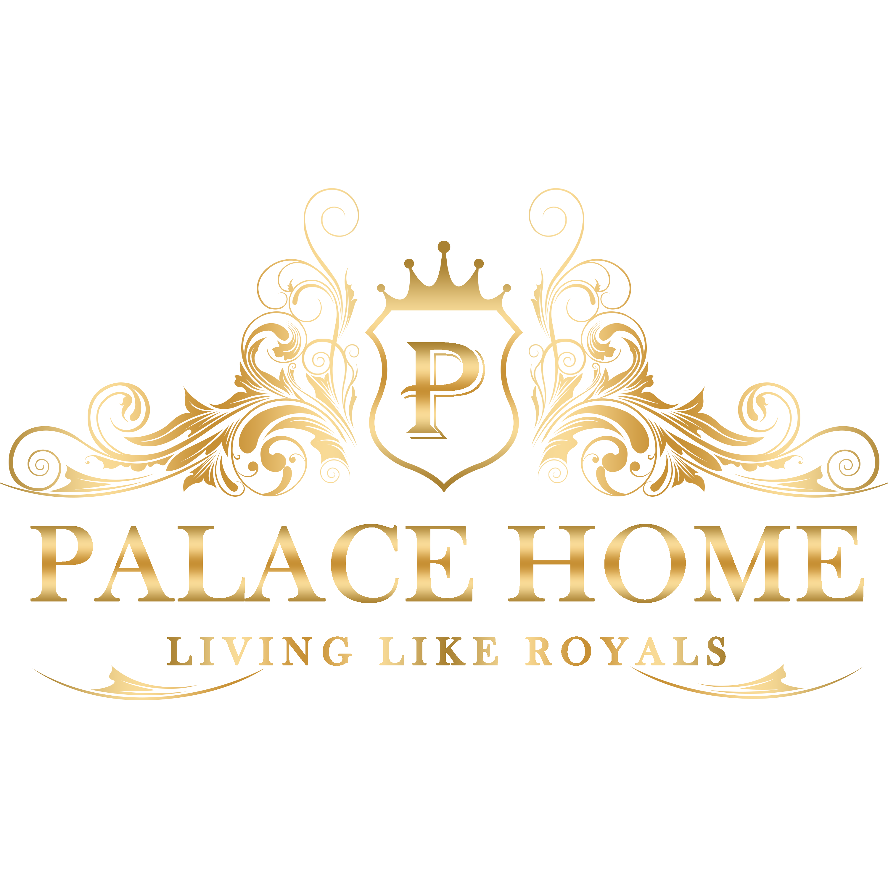 Letter P Palace Luxury Logo Design