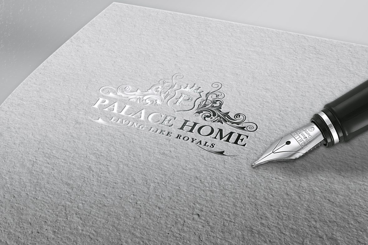 Letter P Palace Luxury Logo Design