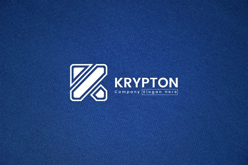Letter k logo icon design template elements vector image