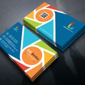 Colorful Photography Business Card Template